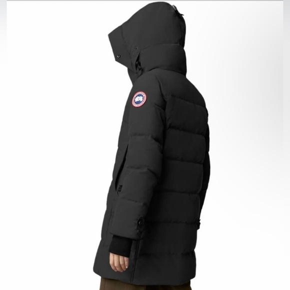 Canada Goose Black Hooded Jacket - Picture 1 of 12